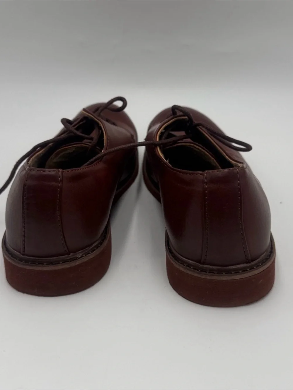 Deer Stags Men’s Brown Lace-Up Dress Shoes